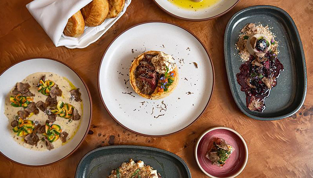 Dishes with truffle as an ingredient